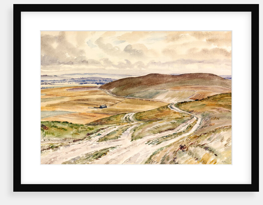 View from the Wansdyke in Stanton, St. Bernard by Vincent Henry Lines