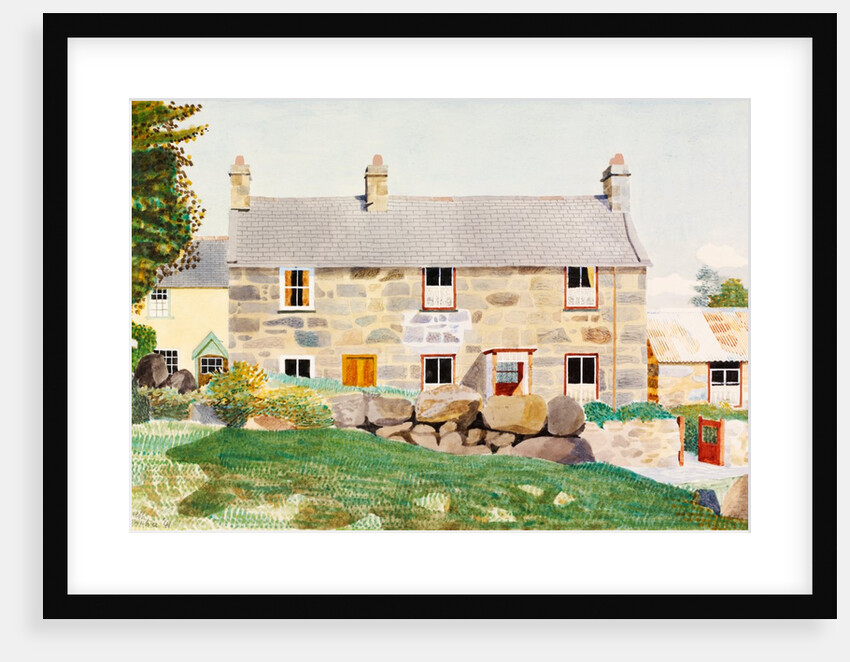 Swan Cottages, Ro-Wen, Conway Valley by Kenneth Rowntree