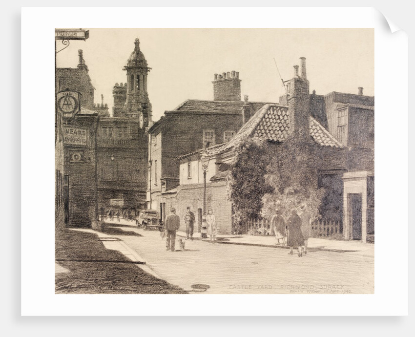 Castle Yard, Richmond by Edward Walker