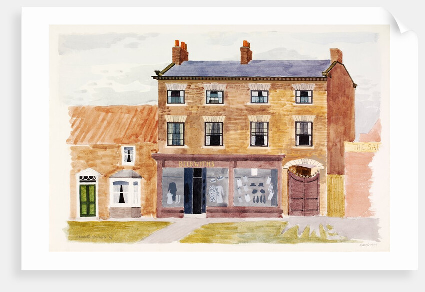House at Easingwold by Kenneth Rowntree