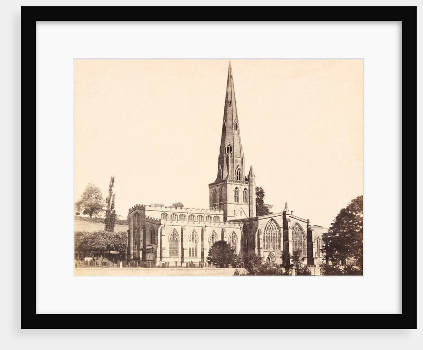 Ashbourne Church by Francis Frith & Co.