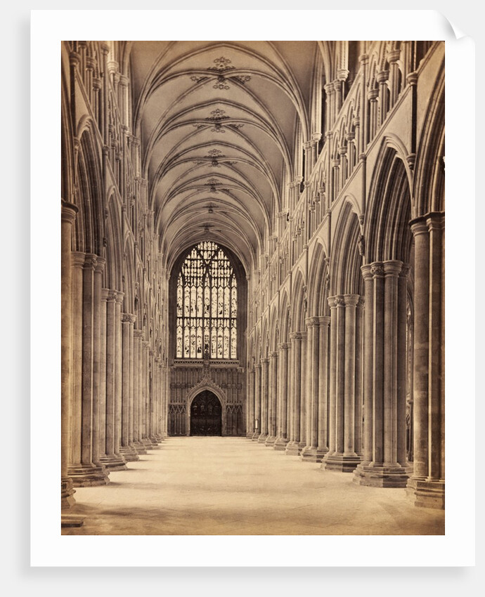 Nave West Beverley by Francis Frith & Co.