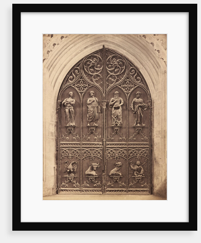 North Door Beverley Minster by Francis Frith & Co.