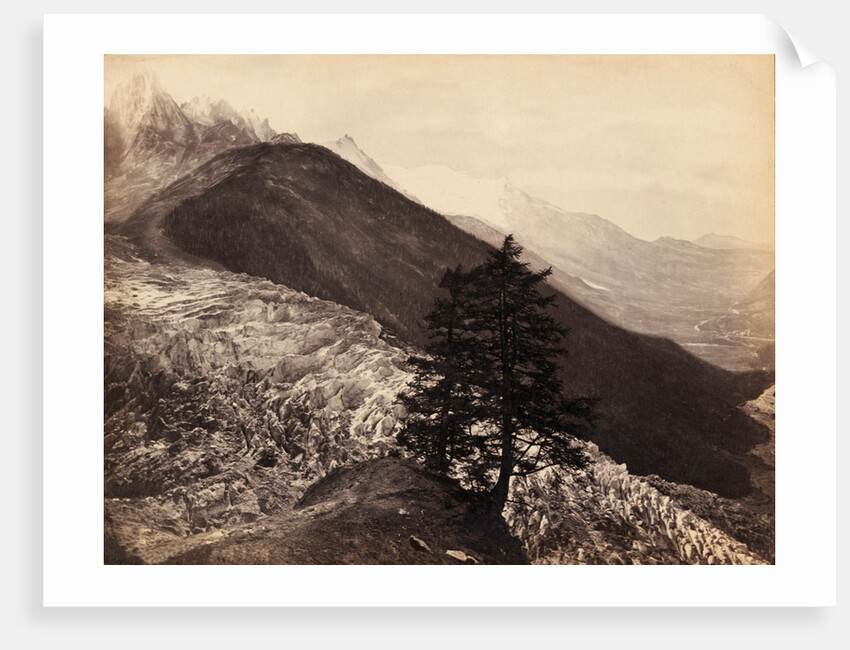 Glacier des Bois Mt Blanc by Francis Frith & Co.