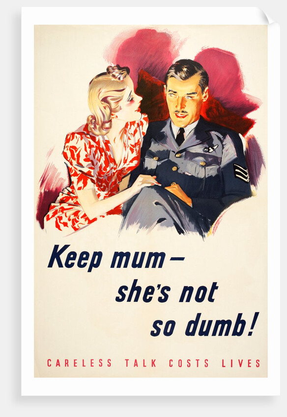 Keep mum, she's not so dumb! by Unknown