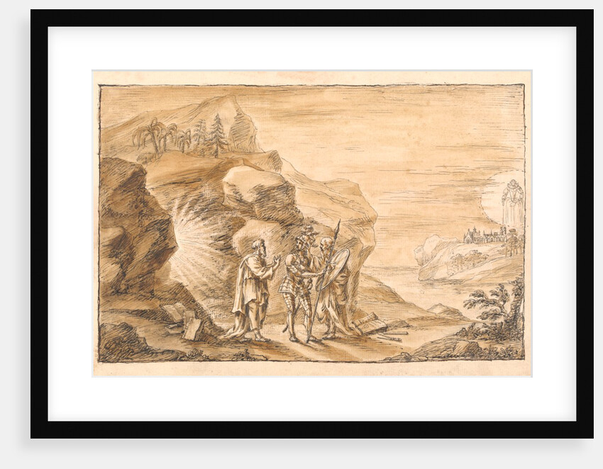 Prince Arthur educated by Timon and Merlin by William Kent