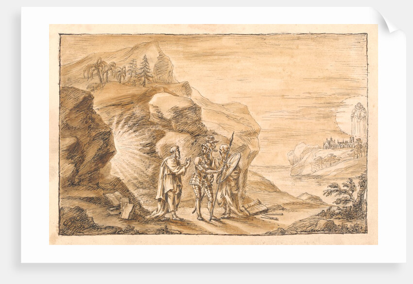 Prince Arthur educated by Timon and Merlin by William Kent