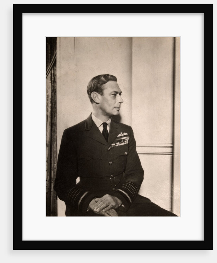 King George VI at Buckingham Palace by Cecil Beaton