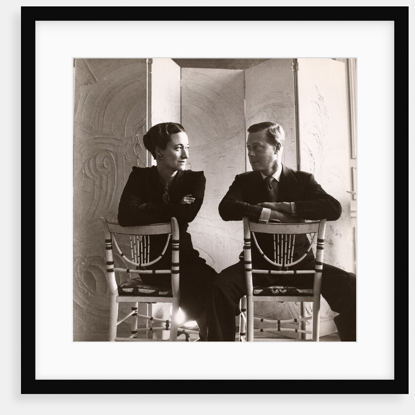 The Duke of Windsor and Mrs Simpson by Cecil Beaton