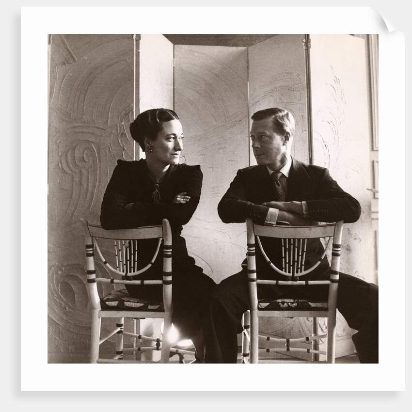 The Duke of Windsor and Mrs Simpson by Cecil Beaton