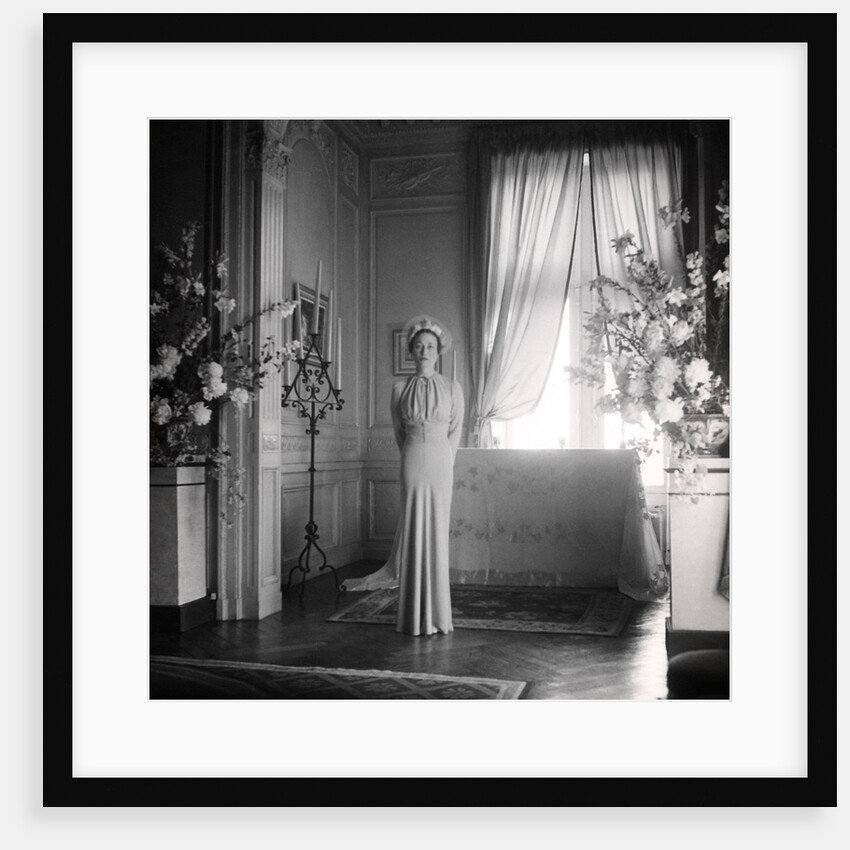 The Duchess of Windsor in day dress by Cecil Beaton