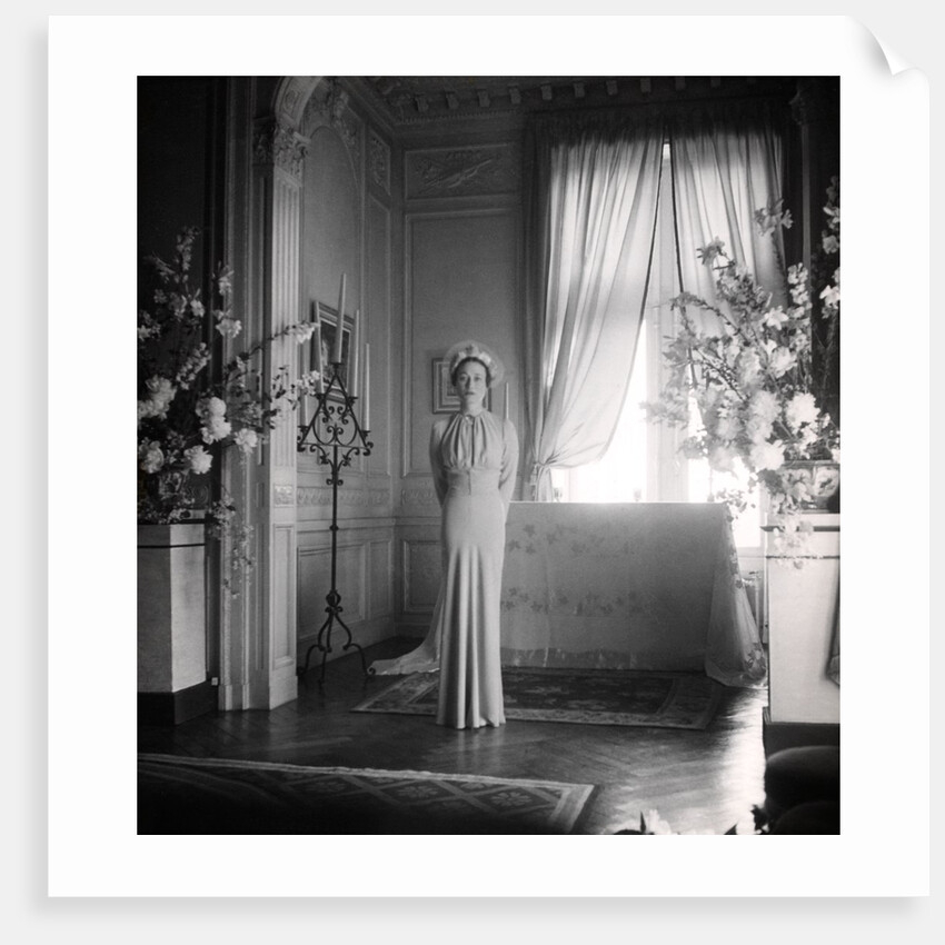 The Duchess of Windsor in day dress by Cecil Beaton