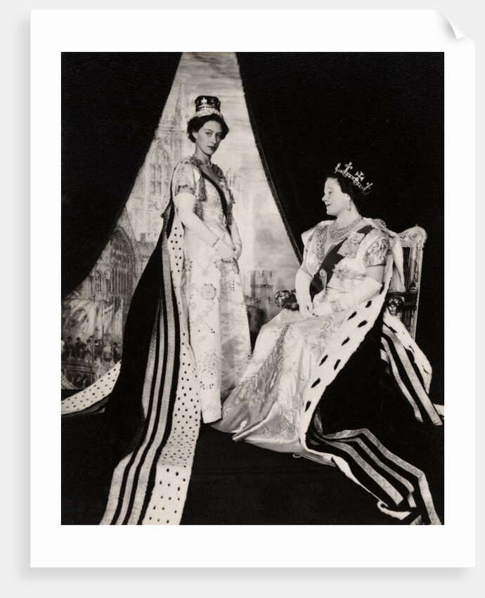 Princess Margaret and the Queen Mother by Cecil Beaton