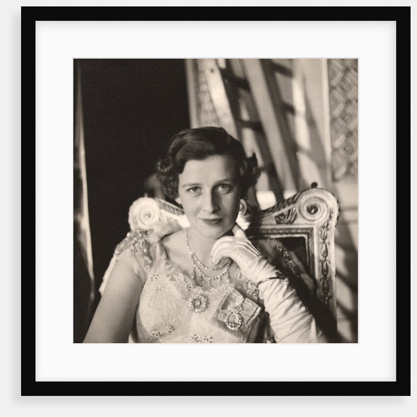 Princess Alexandra on the Coronation of Queen Elizabeth II by Cecil Beaton