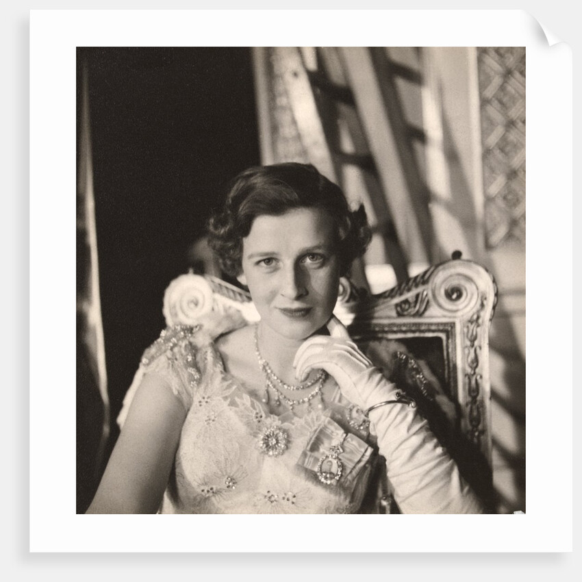 Princess Alexandra on the Coronation of Queen Elizabeth II by Cecil Beaton
