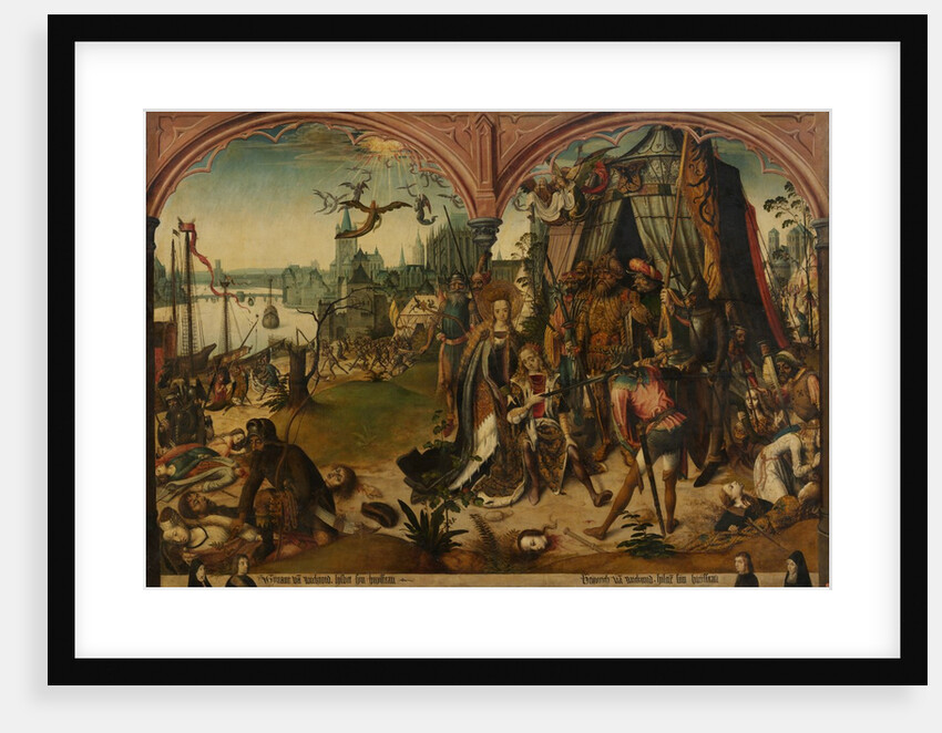 The Martyrdom of St. Ursula and the 11,000 Virgins by Master of the St. Ursula Legend