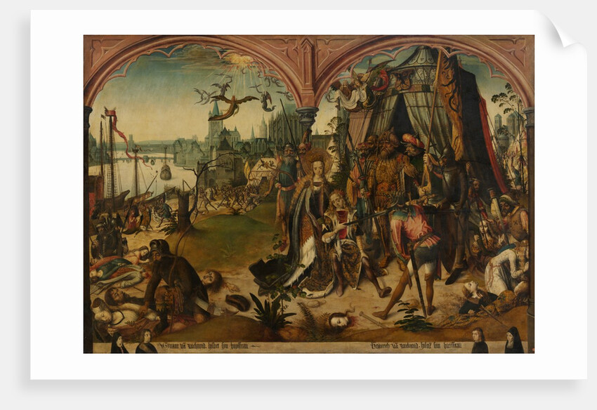 The Martyrdom of St. Ursula and the 11,000 Virgins by Master of the St. Ursula Legend