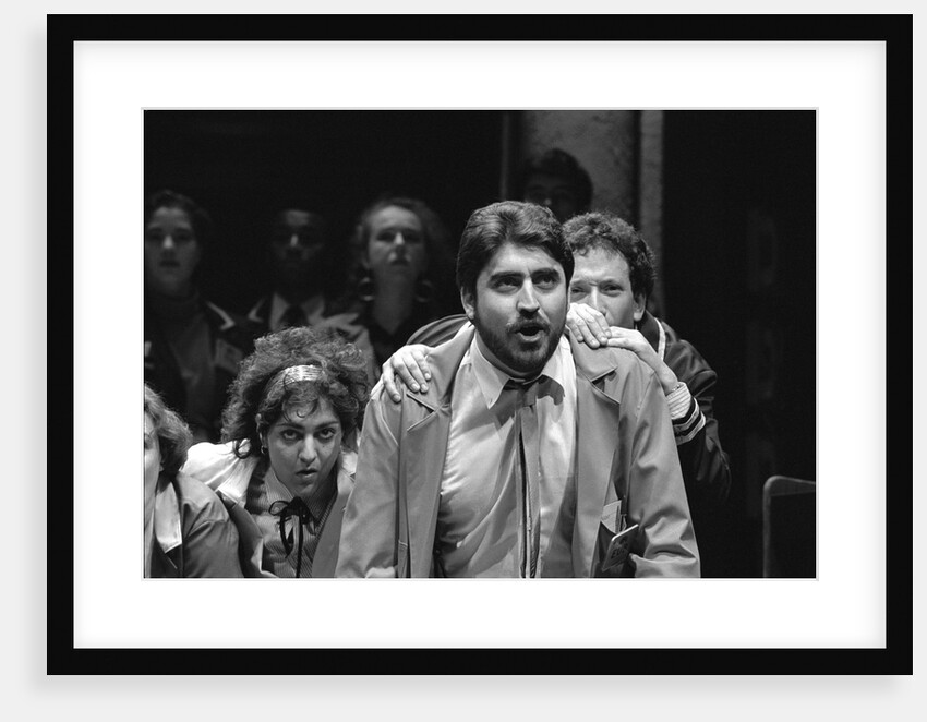 Meera Syal, Alfred Molina and Allan Corduner in Caryl Churchill's Serious Money at Royal Court Theatre by Douglas H. Jeffery