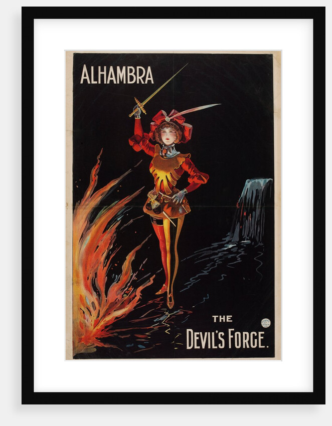Poster advertising The Devil's Forge, by Weiner's Ltd by J. Weiner Ltd.
