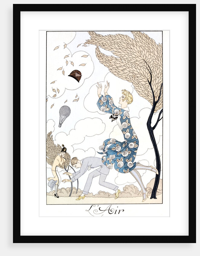 L' Air by George Barbier