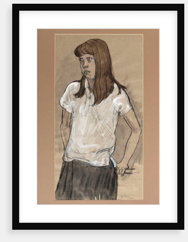 Thelma in her school uniform by Fyffe Christie