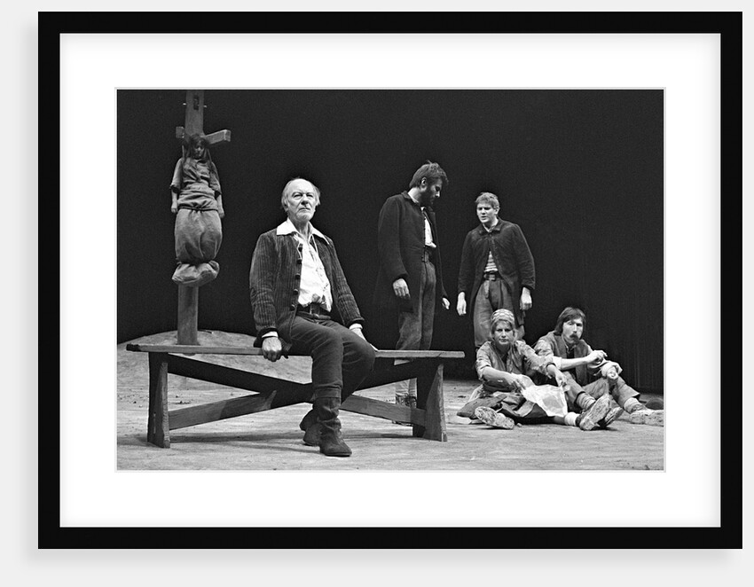 John Gielgud in Edward Bond's Bingo at the Royal Court Theatre by Douglas H. Jeffery