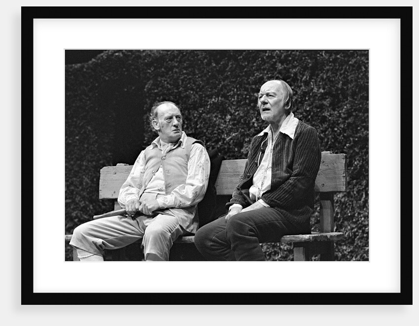 John Gielgud in Edward Bond's Bingo at the Royal Court Theatre by Douglas H. Jeffery