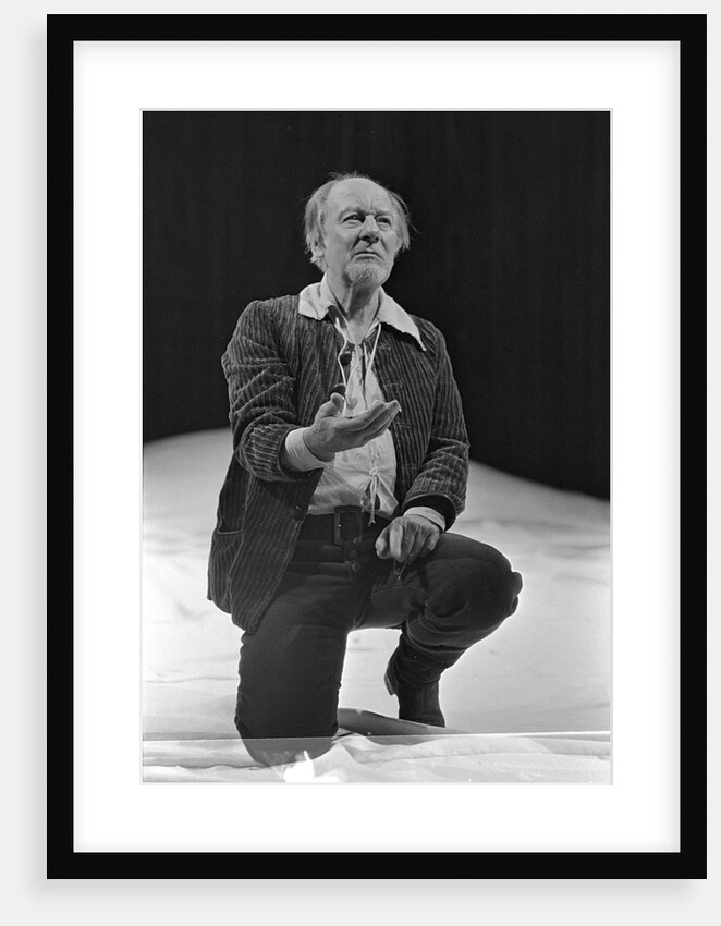 John Gielgud in Edward Bond's Bingo at the Royal Court Theatre by Douglas H. Jeffery