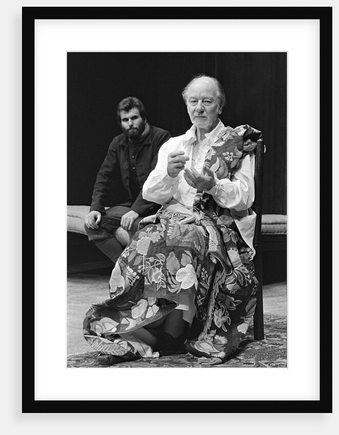 John Gielgud in Edward Bond's Bingo at the Royal Court Theatre by Douglas H. Jeffery