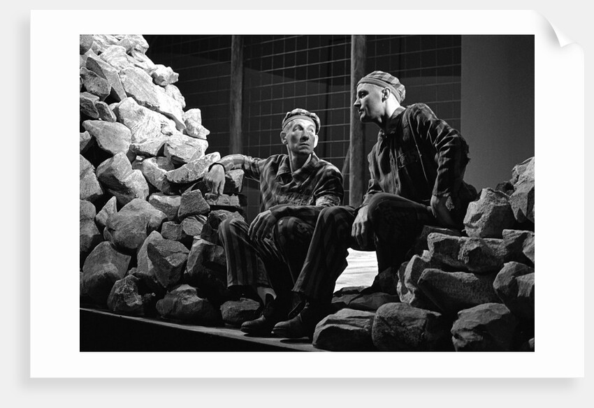 Ian McKellen and Michael Cashman in Martin Sherman's Bent at the National Theatre by Douglas H. Jeffery