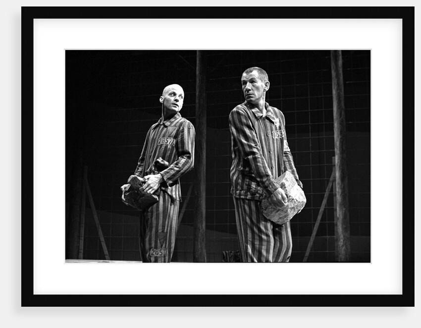Michael Cashman and Ian McKellen in Martin Sherman's Bent at the National Theatre by Douglas H. Jeffery