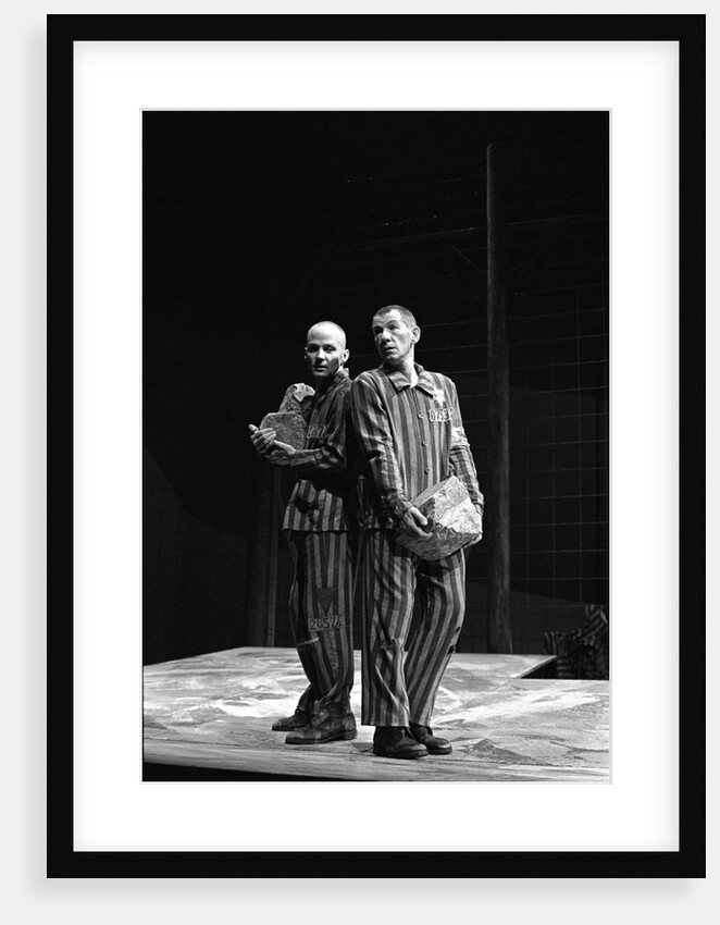 Michael Cashman and Ian McKellen in Martin Sherman's Bent at the National Theatre by Douglas H. Jeffery
