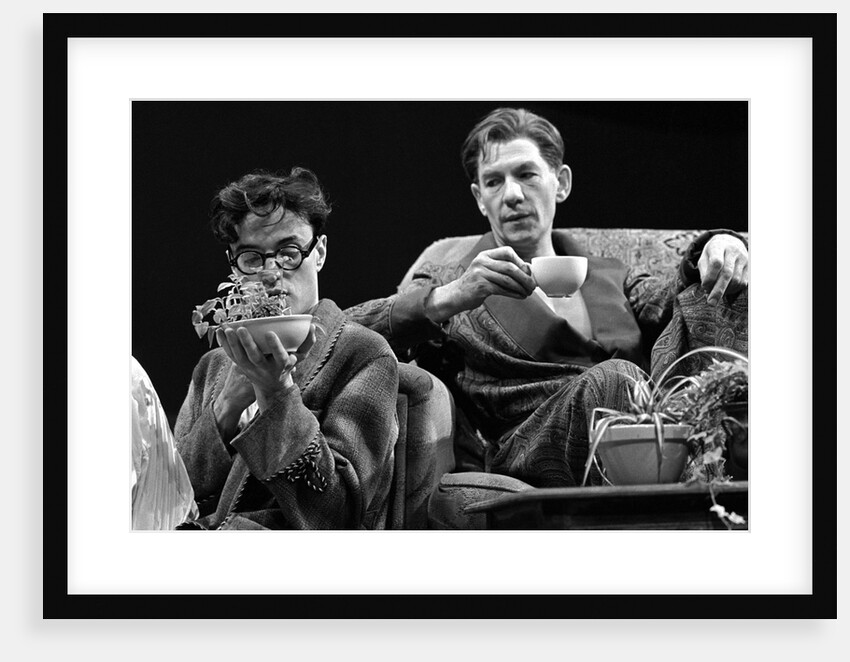 Paul Rhys and Ian McKellen in Martin Sherman's Bent at the National Theatre by Douglas H. Jeffery