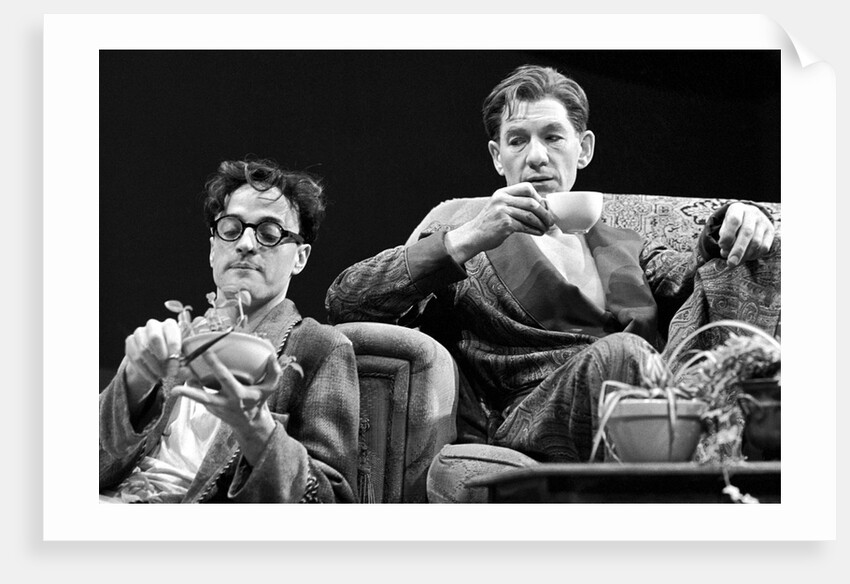 Paul Rhys and Ian McKellen in Martin Sherman's Bent at the National Theatre by Douglas H. Jeffery