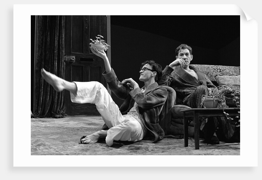 Paul Rhys and Ian McKellen in Martin Sherman's Bent at the National Theatre by Douglas H. Jeffery