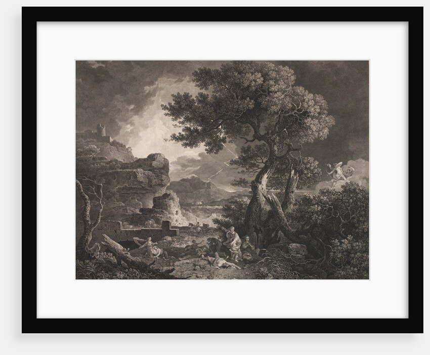 Niobe by William Woollett