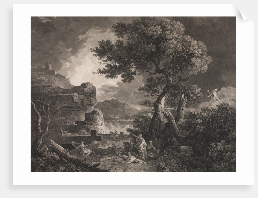 Niobe by William Woollett