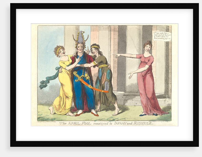 The April Fool consigned to Infamy and Ridicule by James Gillray