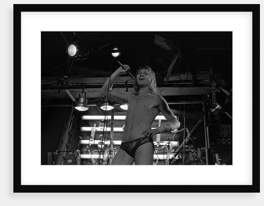 Rayner Bourton in Richard O'Brien's The Rocky Horror Show, at the Royal Court Theatre by Douglas H. Jeffery