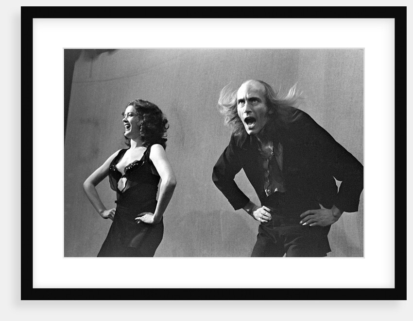 Patricia Quinn and Richard O'Brien in Richard O'Brien's Rocky Horror Show at the Royal Court Theatre by Douglas H. Jeffery
