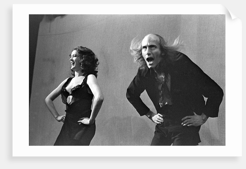 Patricia Quinn and Richard O'Brien in Richard O'Brien's Rocky Horror Show at the Royal Court Theatre by Douglas H. Jeffery