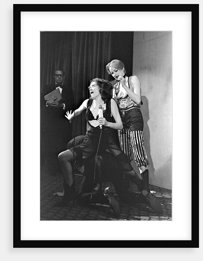 Jonathan Adams, Patricia Quinn and Little Nell in Richard O'Brien's Rocky Horror Show at the Royal Court Theatre by Douglas H. Jeffery