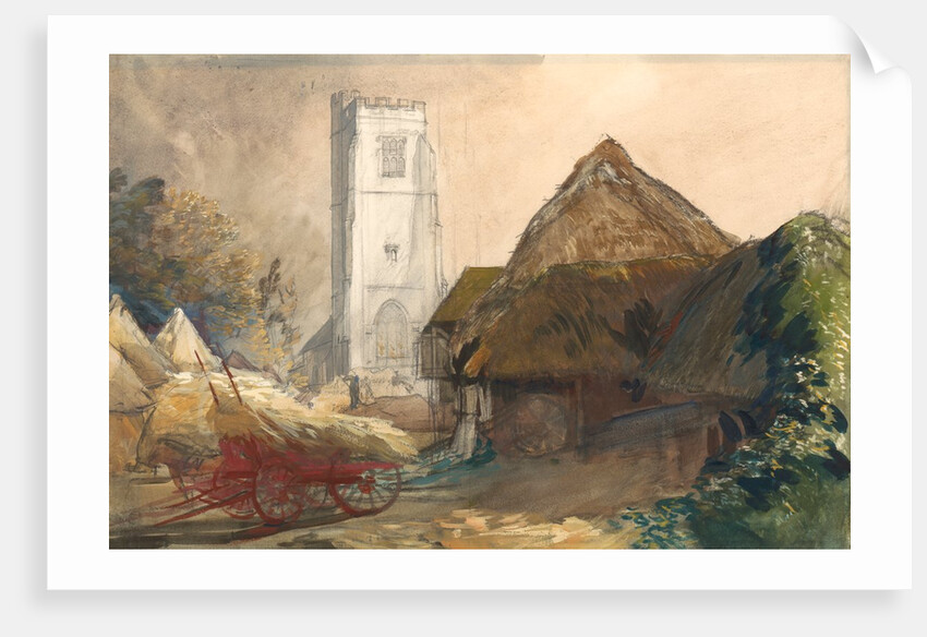 Aldington Church by Aubrey W. Waterfield