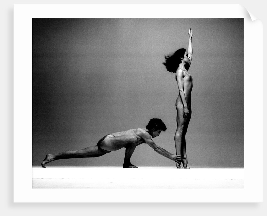 Lauren Potter and Jonathan Lunn of London Contemporary Dance Theatre by Anthony Crickmay