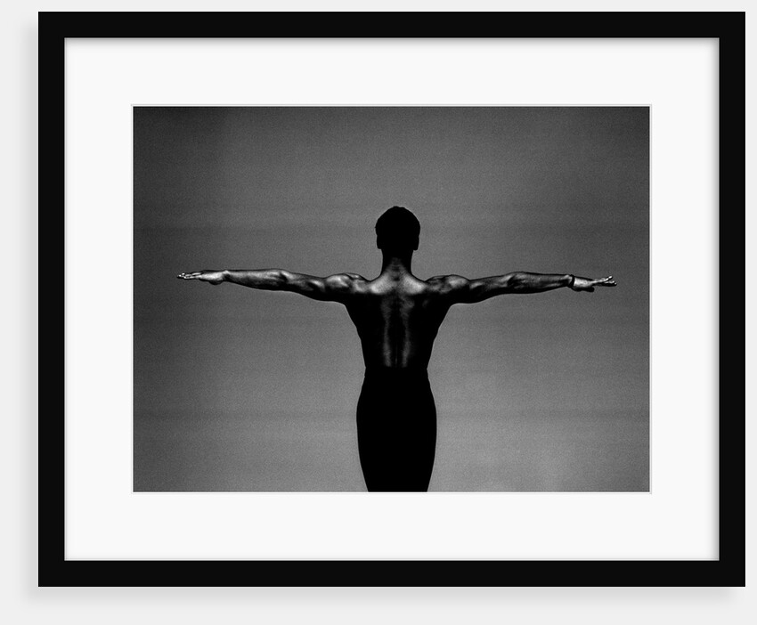 London Contemporary Dance School student Iain Freeman by Anthony Crickmay