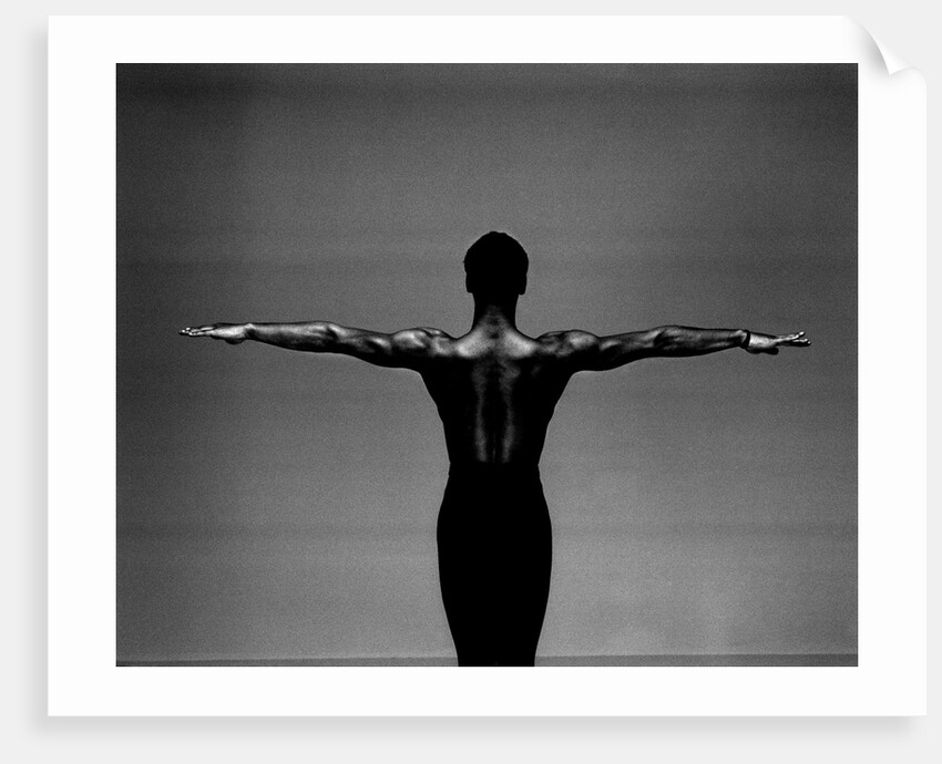 London Contemporary Dance School student Iain Freeman by Anthony Crickmay