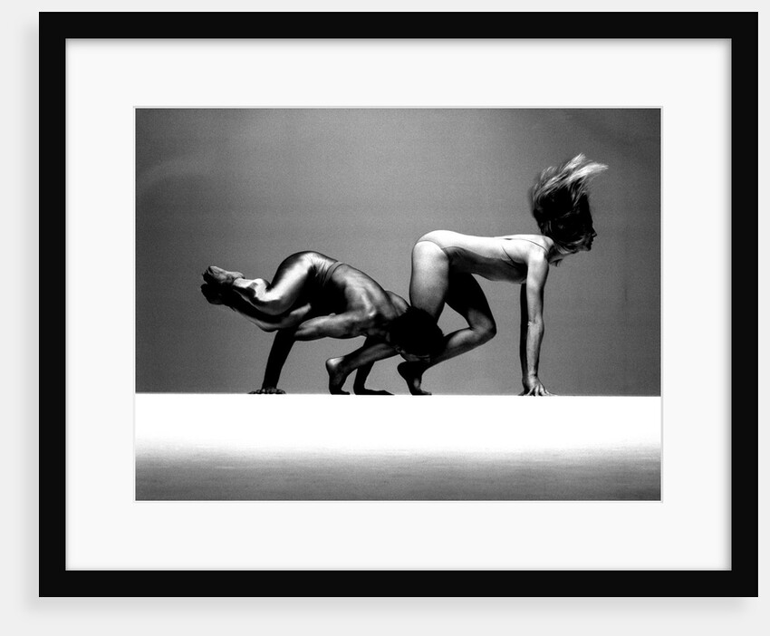 Lauren Potter and Jonathan Lunn of London Contemporary Dance Theatre by Anthony Crickmay