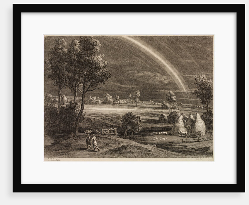 Petits Paysages de Rubens by Schelte Bolswert