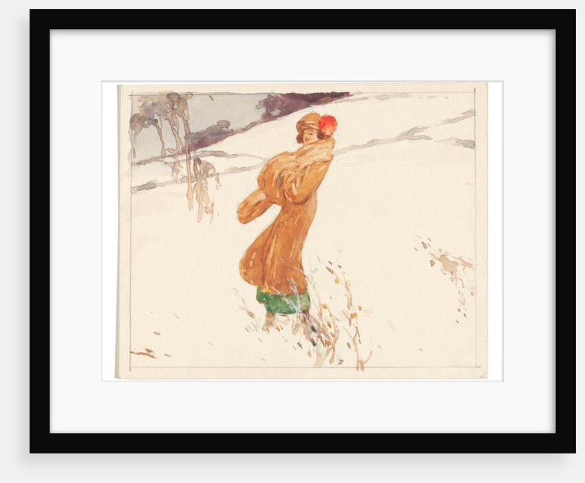 Drawing in the Snow by J. MacWilson