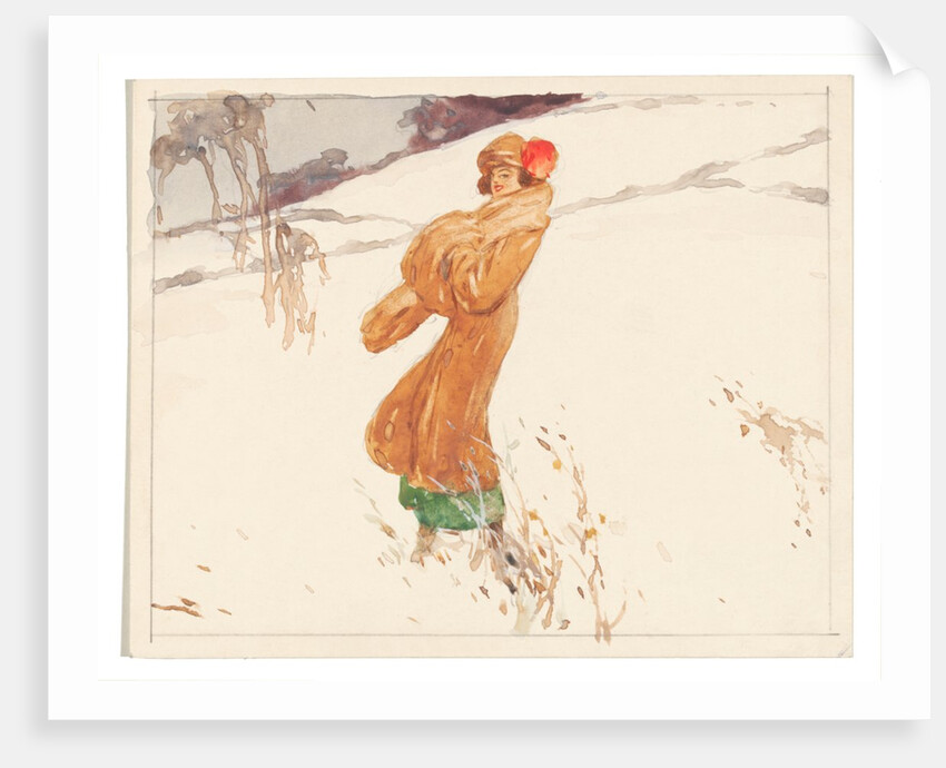 Drawing in the Snow by J. MacWilson